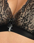 Reggiseno a coppa morbida nero Roza Cyria