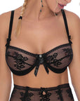 Roza Euterpe Black Bra