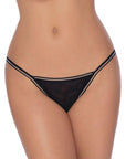 Roza Fiona Thong Black