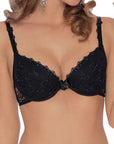 Roza Kalisi Push Up Bra Black