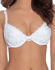 Roza Kalisi Push Up Bra White