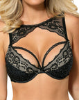 Roza Kena Black Push Up Bra