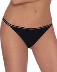 Roza Lea Thong Black