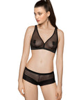 Roza Lisbet Black Soft Cup BRA