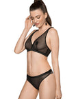 Roza Lisbet Black Soft Cup BRA