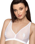 Roza Lisbet White Soft Cup BRA