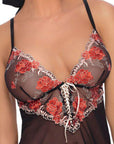 Roza Natali Chemise Black