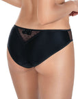 Roza Nefer Brief Black-Salmon