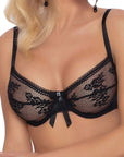 Roza Nefretete Black Bra