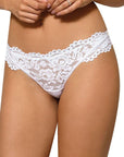 Roza Newia White Thong