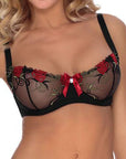 Reggiseno a coppa morbida Roza Rufina Nero