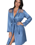 Irall Sapphire Dressing Gown Azure