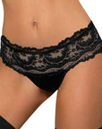 Roza Sefia Thong Black