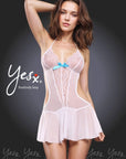 Yesx YX345 Teddy Bianco/Blu