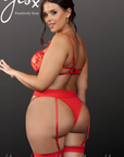 YesX YX845Q Red Bra Set