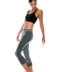 Control Body 610254 Sports Leggings Melange/Grey - Sydney Rose Lingerie 