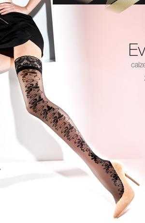 Gabriella Calze Evana 214 Hold Ups Nero - Sydney Rose Lingerie 