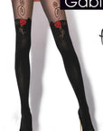 Hatty Tights Nero - Sydney Rose Lingerie 