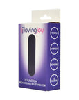 Loving Joy 10 Function Rechargeable Bullet Vibrator Black - Sydney Rose Lingerie 