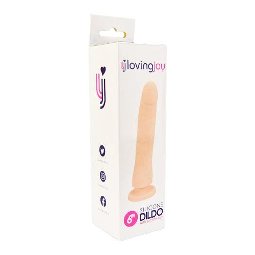 Loving Joy Realistic Silicone 6 Inch Strap-On Dildo - Sydney Rose Lingerie 