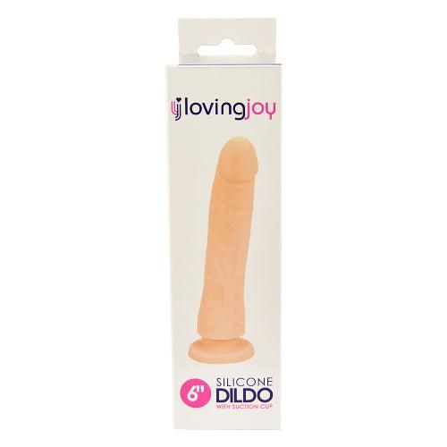 Loving Joy Realistic Silicone 6 Inch Strap-On Dildo - Sydney Rose Lingerie 