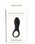 Loving Joy Rechargeable Silicone Vibrating Cock Ring - Sydney Rose Lingerie 