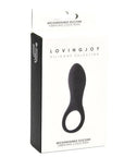 Loving Joy Rechargeable Silicone Vibrating Cock Ring - Sydney Rose Lingerie 