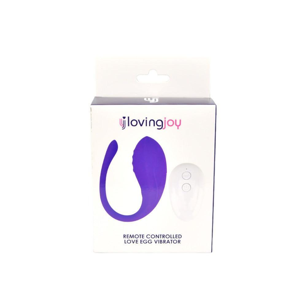 Loving Joy Remote Controlled Love Egg Vibrator - Sydney Rose Lingerie 