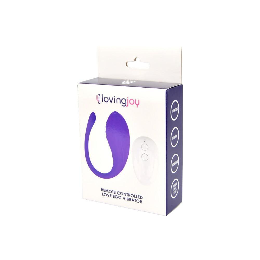 Loving Joy Remote Controlled Love Egg Vibrator - Sydney Rose Lingerie 