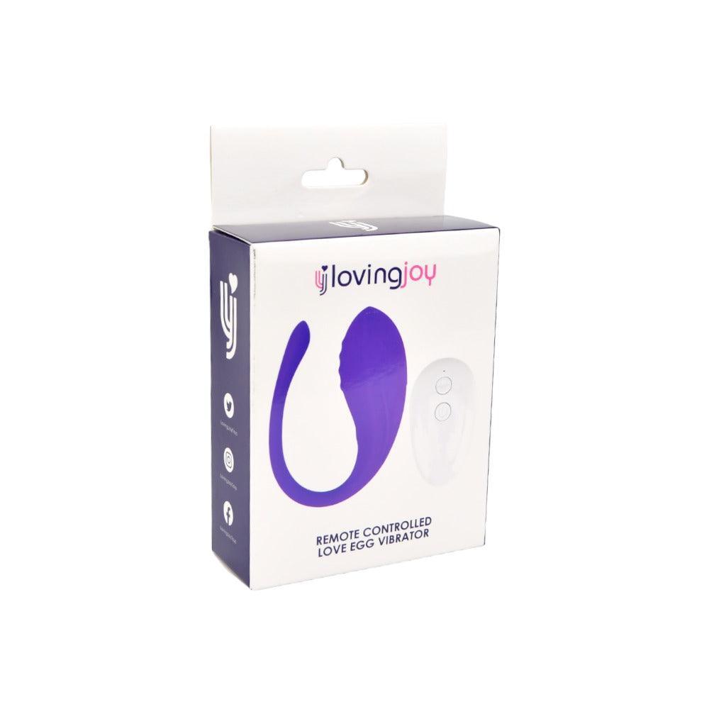 Loving Joy Remote Controlled Love Egg Vibrator - Sydney Rose Lingerie 