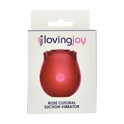 Loving Joy Rose Toy Clitoral Suction Vibrator - Sydney Rose Lingerie 