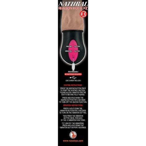 Realistic Warming and Thrusting Vibrating Dildo Flesh - Sydney Rose Lingerie 