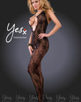 YesX YX403 Bodystocking Black - Sydney Rose Lingerie 