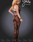 YesX YX403 Bodystocking Black - Sydney Rose Lingerie 