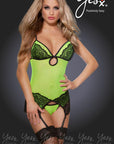 YesX YX924 3 Piece Set Yellow - Sydney Rose Lingerie 